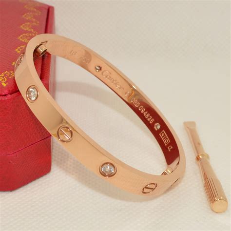 cartier love bracelet 20 cm replica|cartier love bracelet real.